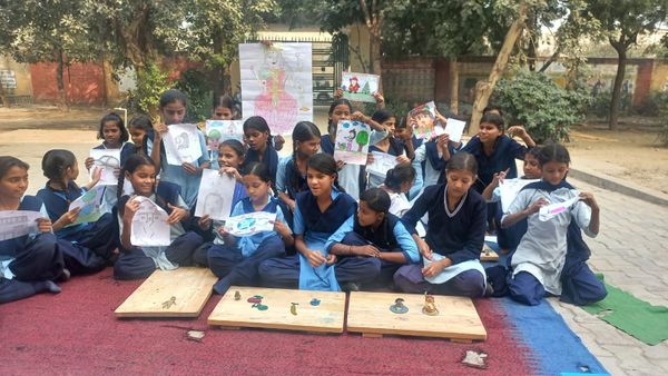 राजकीय वरिष्ठ माध्यमिक विद्यालय बघौला में बाल दिवस के अवसर पर हुई विभिन्न प्रतियोगिता