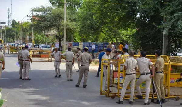 महाशिवरात्रि को लेकर पुलिस प्रशासन पलवल ने किए सुरक्षा के पुख्ता प्रबंध