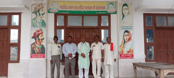 बघेल धर्मशाला कुसलीपुर पलवल में कार्यकारिणी की बैठक सम्पन्न
