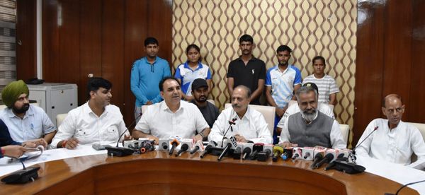 नेटबॉल प्रतियोगिता में देशभर के 600 से अधिक खिलाड़ी पलवल में दिखाएंगे दम - हरिओम कौशिक