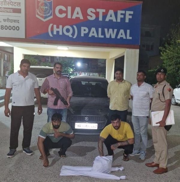 हथौड़े से जानलेवा हमले मामले  में सीआईए पलवल पुलिस ने 2 आरोपियों को किया गिरफ्तार