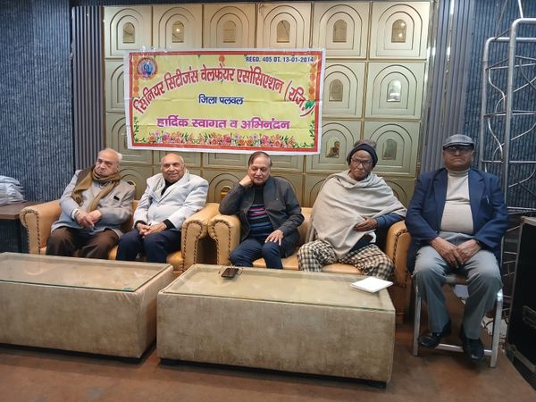 एडवोकेट हरि रतन डबास बने सीनियर सिटीजन वैल्फेयर के प्रेसिडेंट