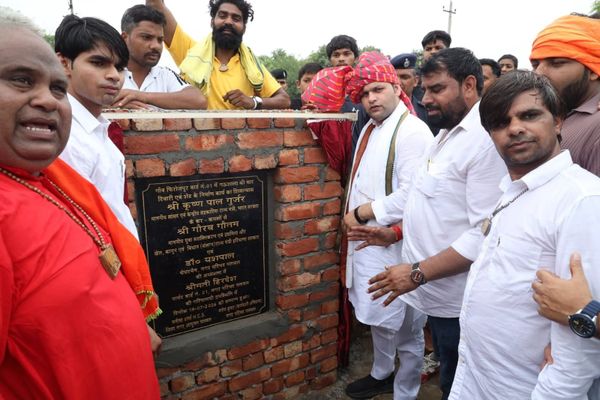 गौशाला निर्माण भारतीय संस्कृति और गौ संरक्षण के प्रति प्रतिबद्धता का प्रतीक -गौरव गौतम