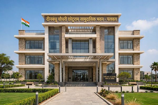 पलवल में बनेगा 3.50 करोड़ की लागत से दीनबंधु चौधरी छोटूराम सामुदायिक भवन - डॉ. यशपाल