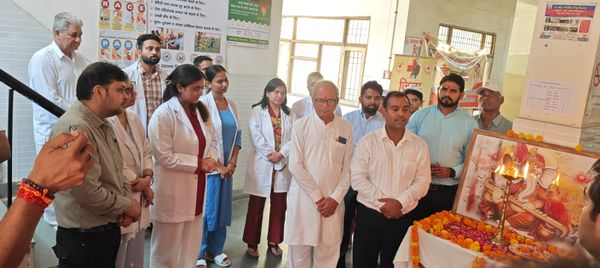सेवा सेतु अभियान के अंतर्गत अलावलपुर में  आयोजित किया गया मेगा हेल्थ कैंप