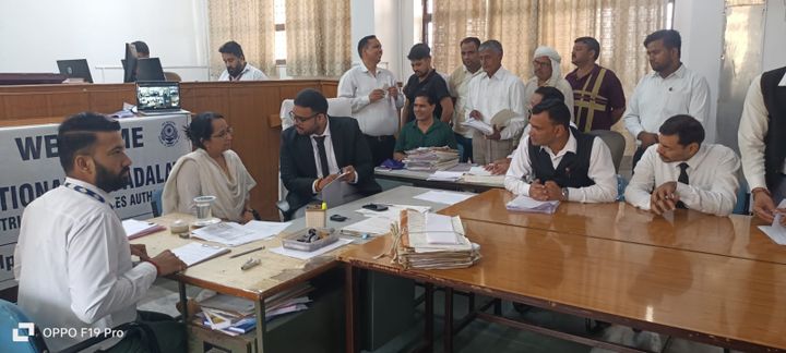 जिला विधिक सेवाएं प्राधिकरण ने पलवल, होडल व हथीन में लगाई राष्ट्रीय लोक अदालत