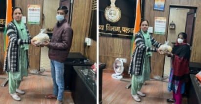 सिविल सर्जन पलवल डॉक्टर सतिंद्र वशिष्ठ ने टीबी से ग्रस्त 2 मरीजों को लिया गोद