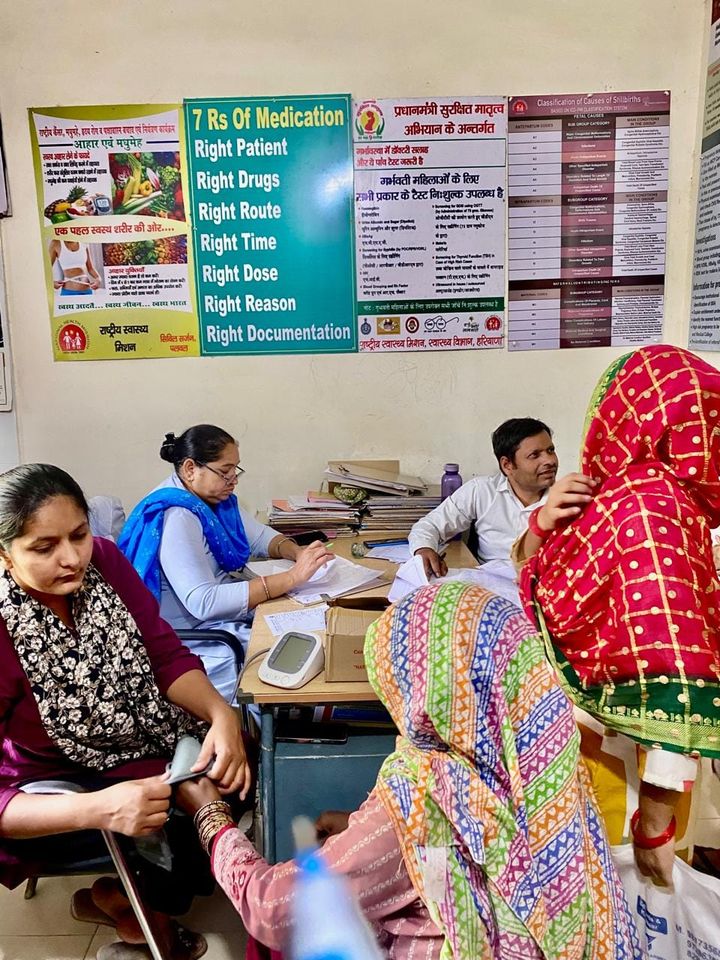 सीएचसी अलावलपुर में मनाया गया विश्व उच्च रक्तचाप दिवस