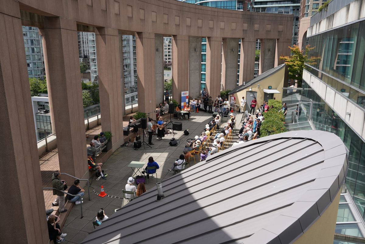 Madeleine Elkins Trio plays Vancouver Public Library