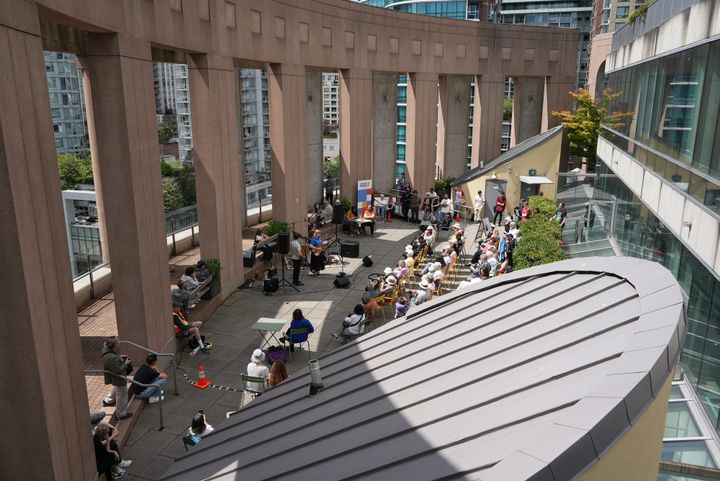 Madeleine Elkins Trio plays Vancouver Public Library