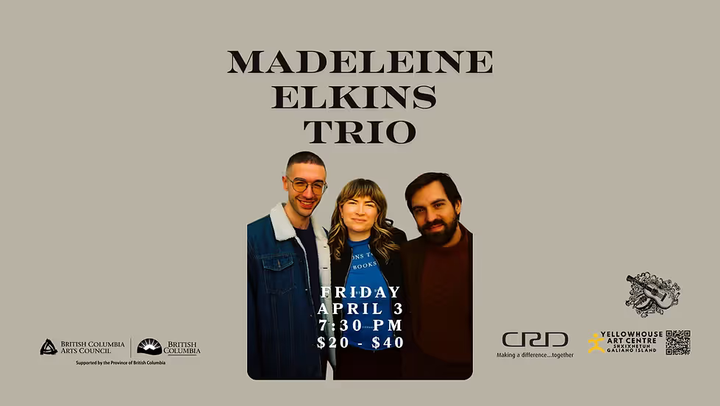 Madeleine Elkins Trio plays Galiano Island
