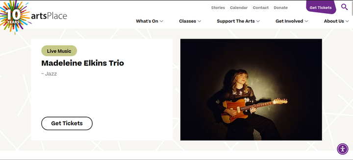 Upcoming (Oct 18): Madeleine Elkins Trio, Canmore