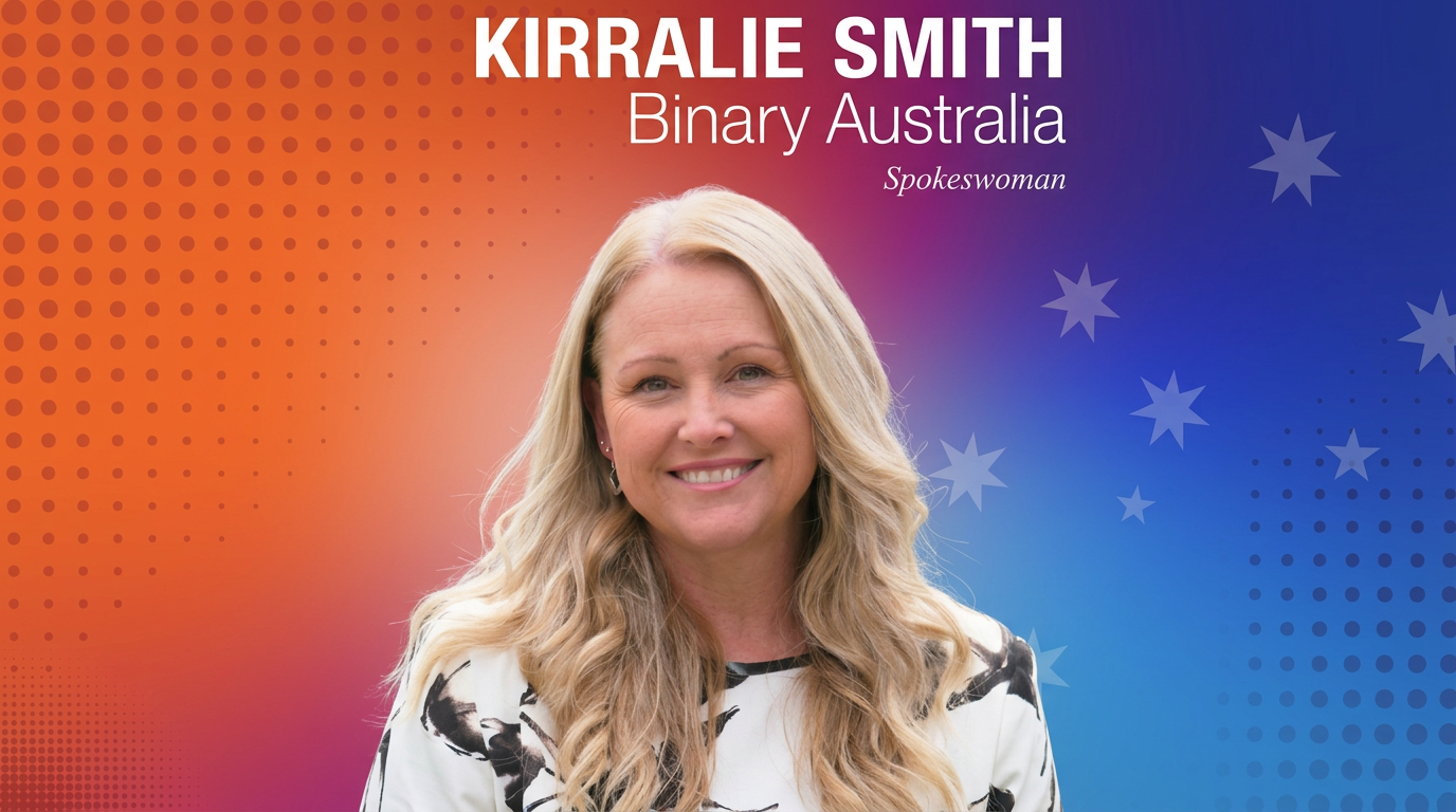 Kirralie Smith, spokeswoman for the campaign group Binary Australia.