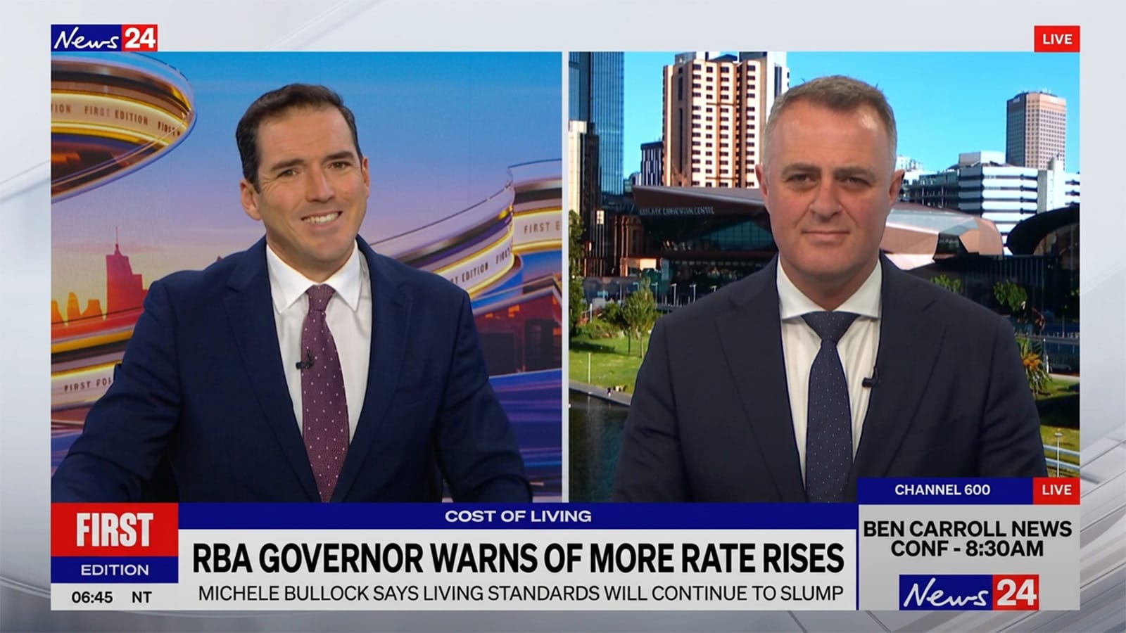 Peter Stefanovic interviews Shadow Treasurer Tim Wilson on First Edition