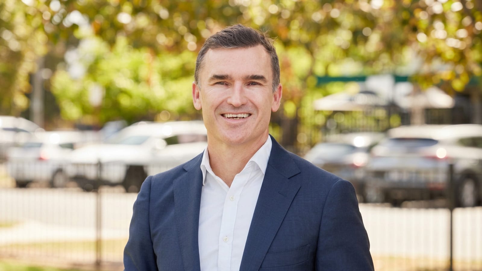 Portrait of Western Australian Housing Minister John Carey