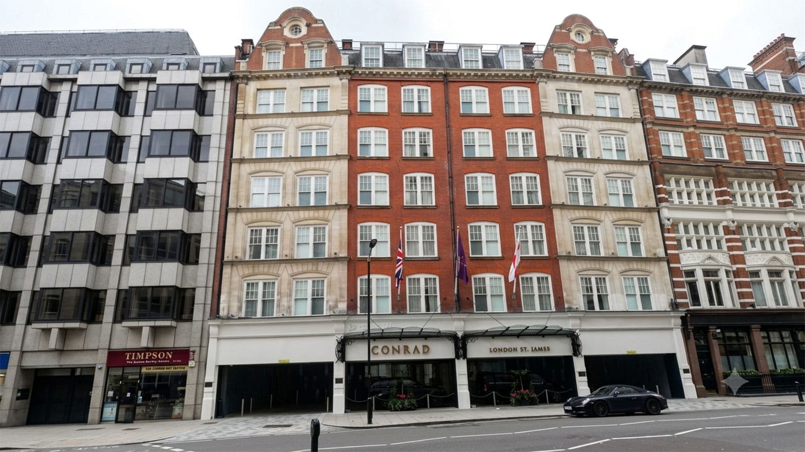 The Conrad London St James hotel in Westminster, central London