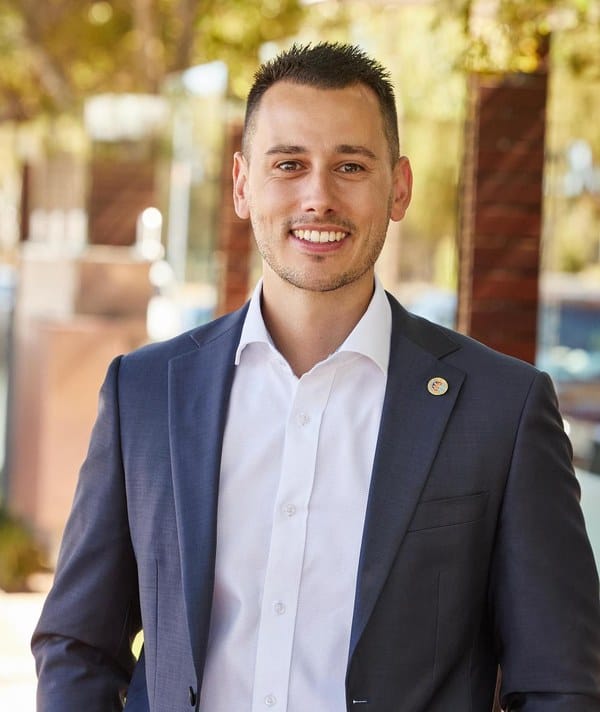 Ryan Robertson, Liberal Party candidate for Secret Harbour