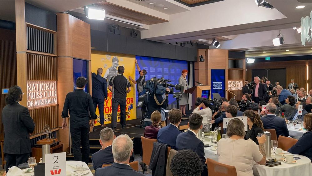 GetUp ran another tantrum at the press club. Pauline Hanson's polls and donations have gone up