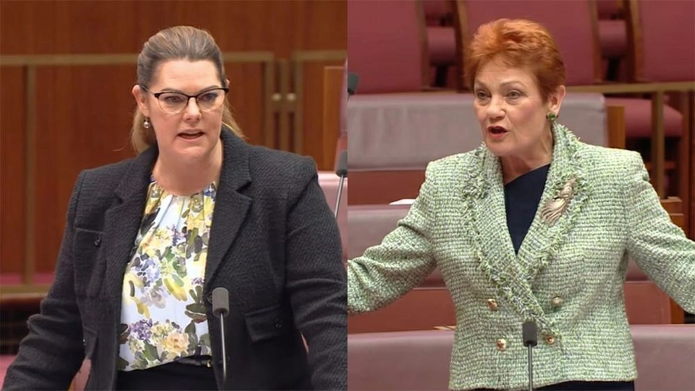 Greens accuse One Nation of foreign interference with no proof, Hanson demands a withdrawal