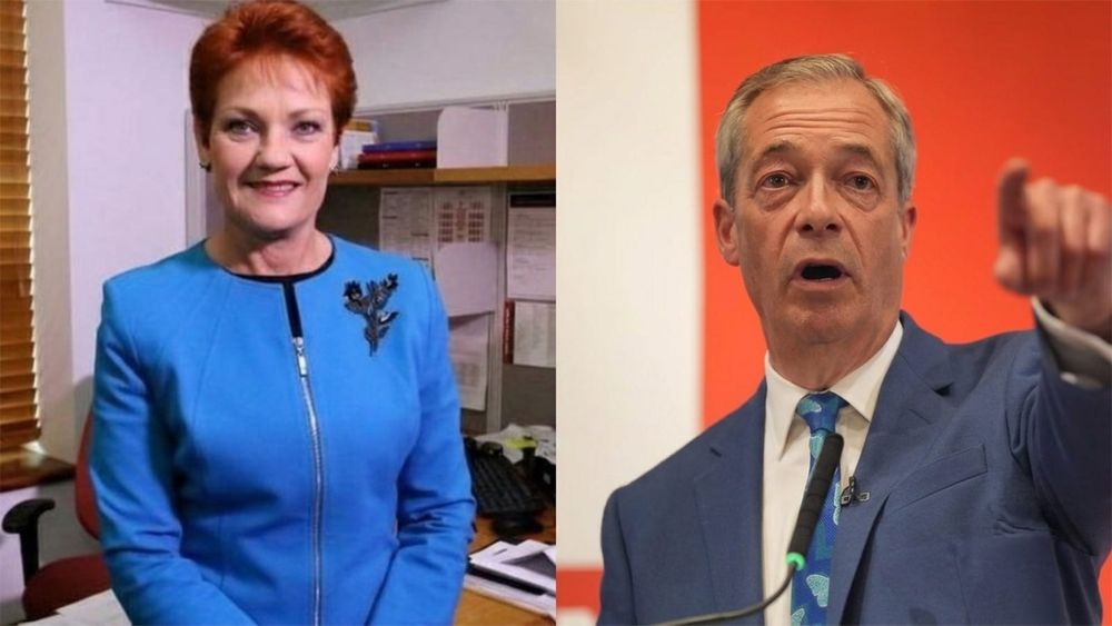 Pauline Hanson joins Nigel Farage at CPAC in London as the insurgent right rises
