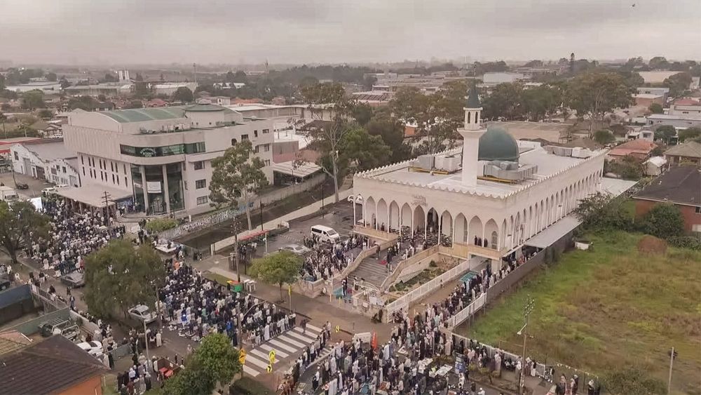 Lakemba Mosque secretary says the call to prayer asks people to join, pay a tax or fight