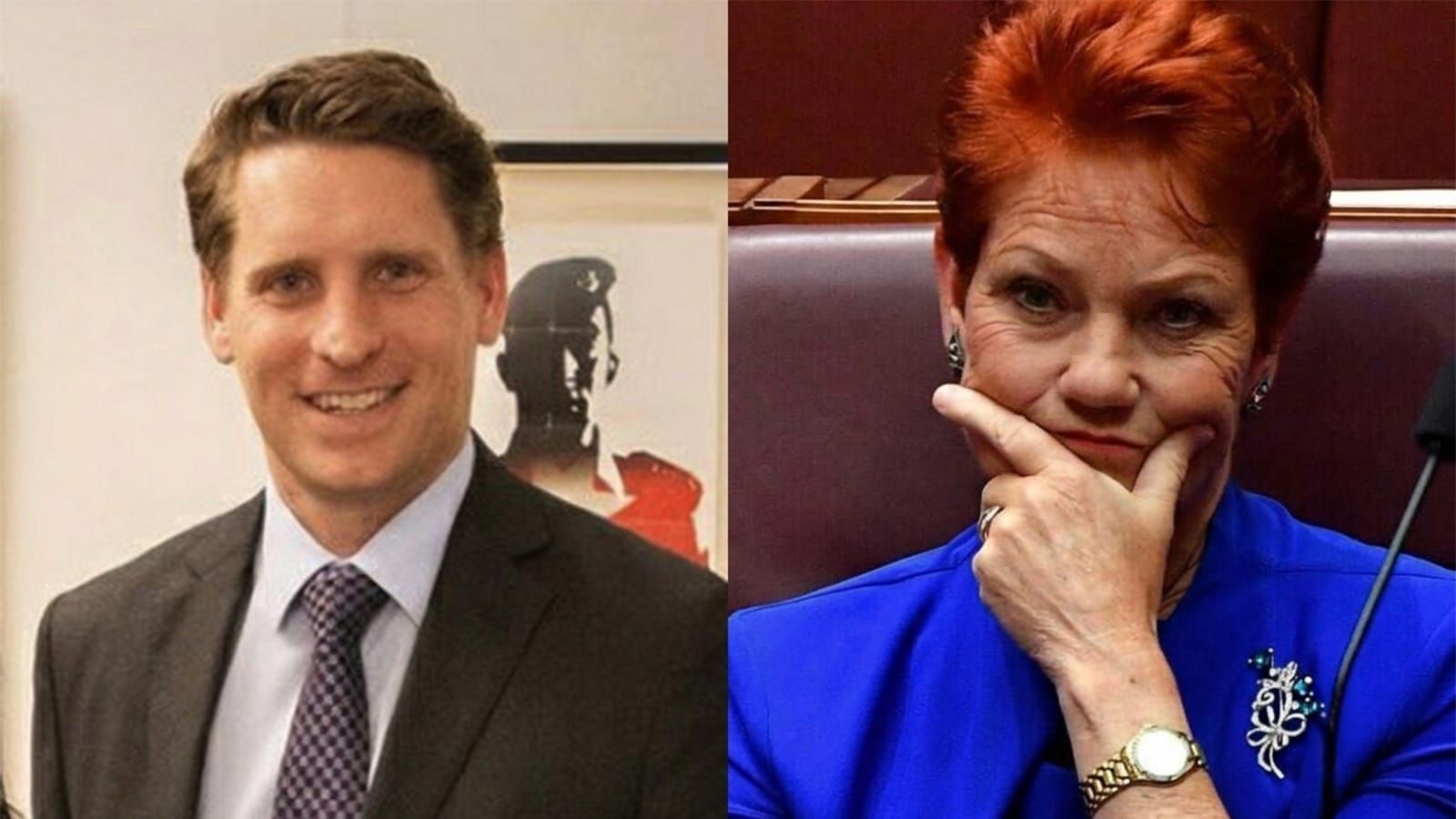 Andrew Hastie attacks Pauline Hanson for MAGA, after he was thrown out during Question Time