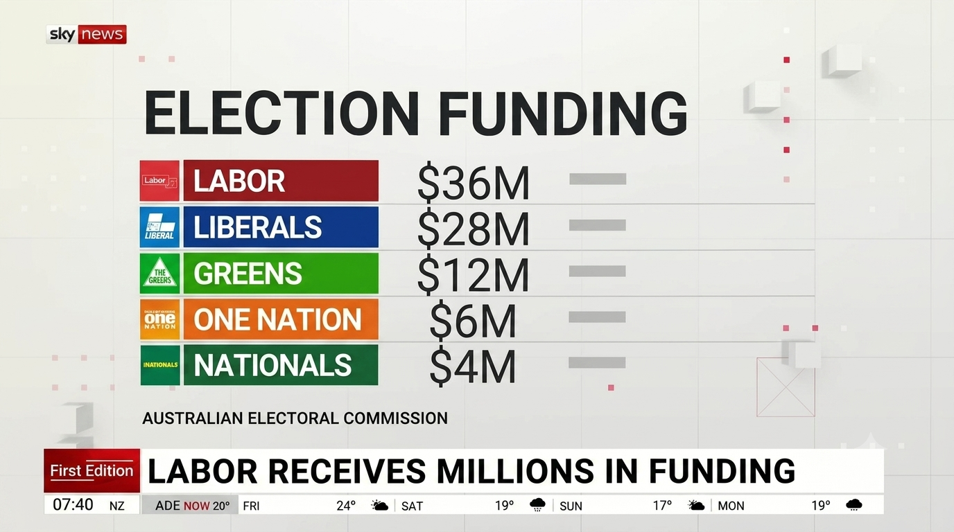 The audit is in. One Nation's $2.2 million is real, raised in the cap window Labor delayed