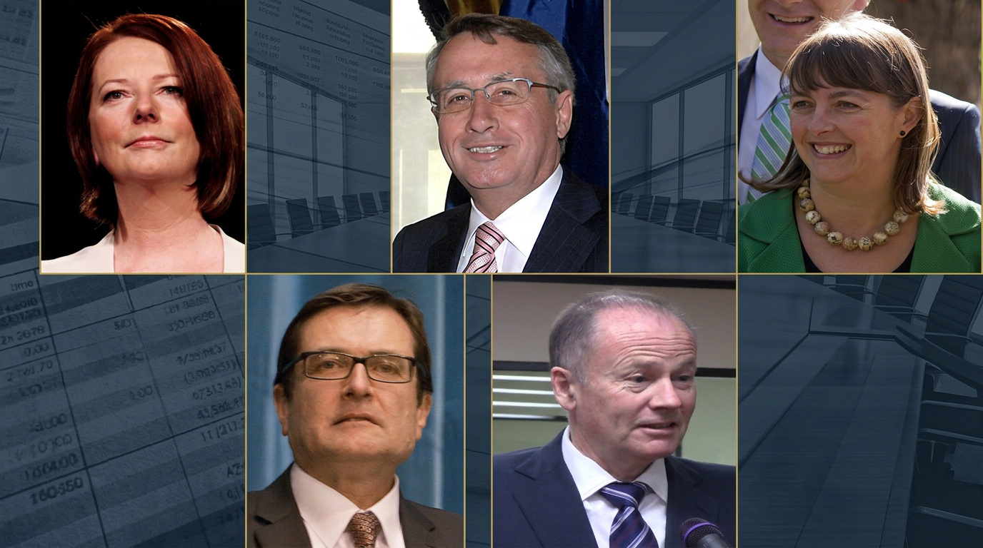 The NDIS was Labor's. Four Labor figures chair the super funds that made hundreds of millions on it.