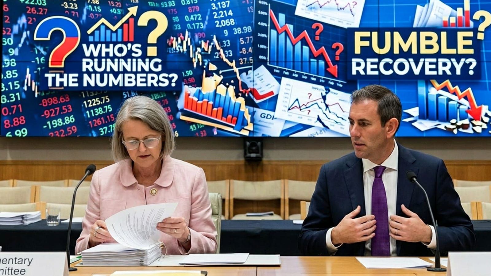 A $4,000 fumble by Australia's Treasury Secretary has the Coalition asking who's running the numbers