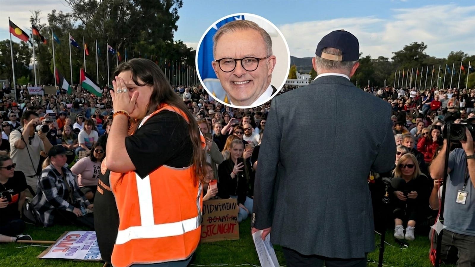 Selective outrage: Anthony Albanese speaks up for Allan but not for the women being killed