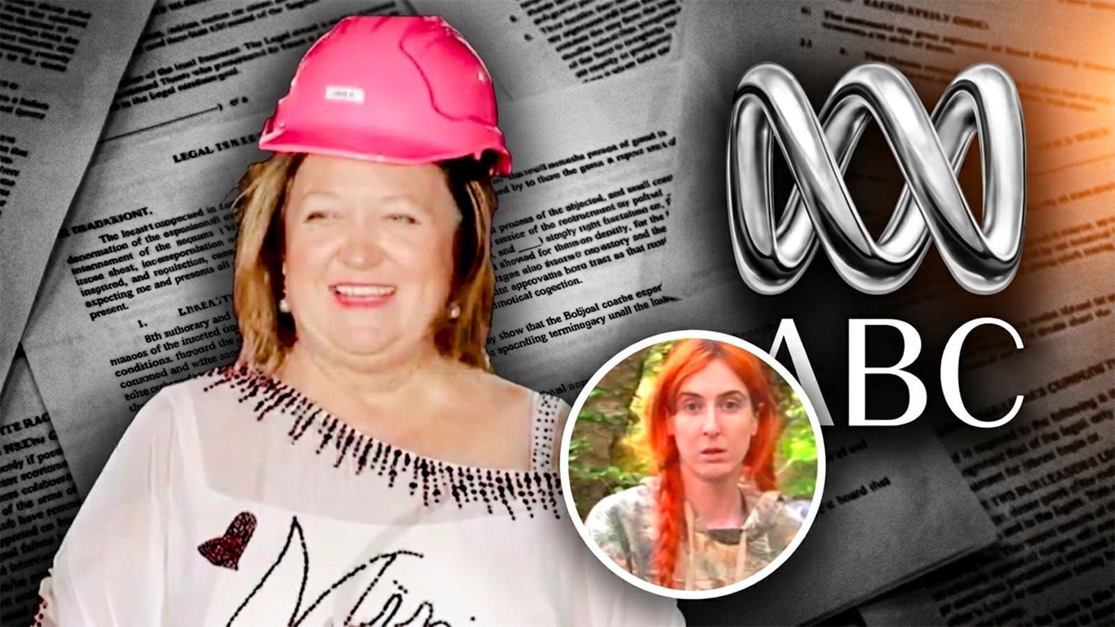 Gina Rinehart launches legal action against the ABC and its three most senior executives