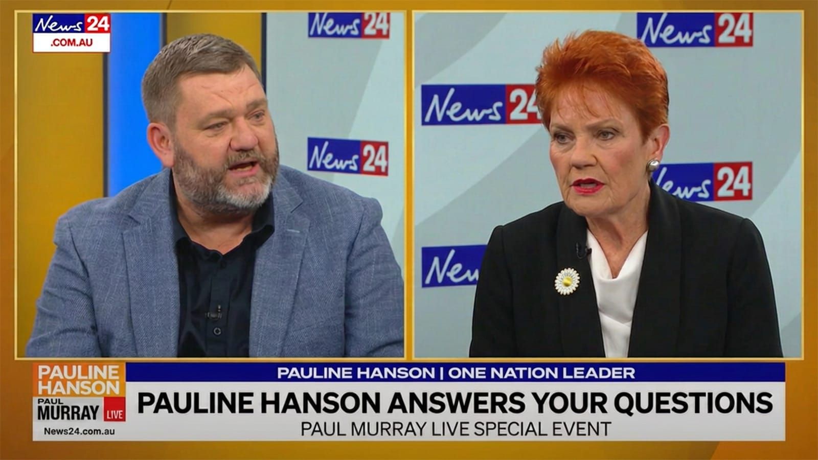 Pauline Hanson took every question voters had and answered with a plan for her first 100 days