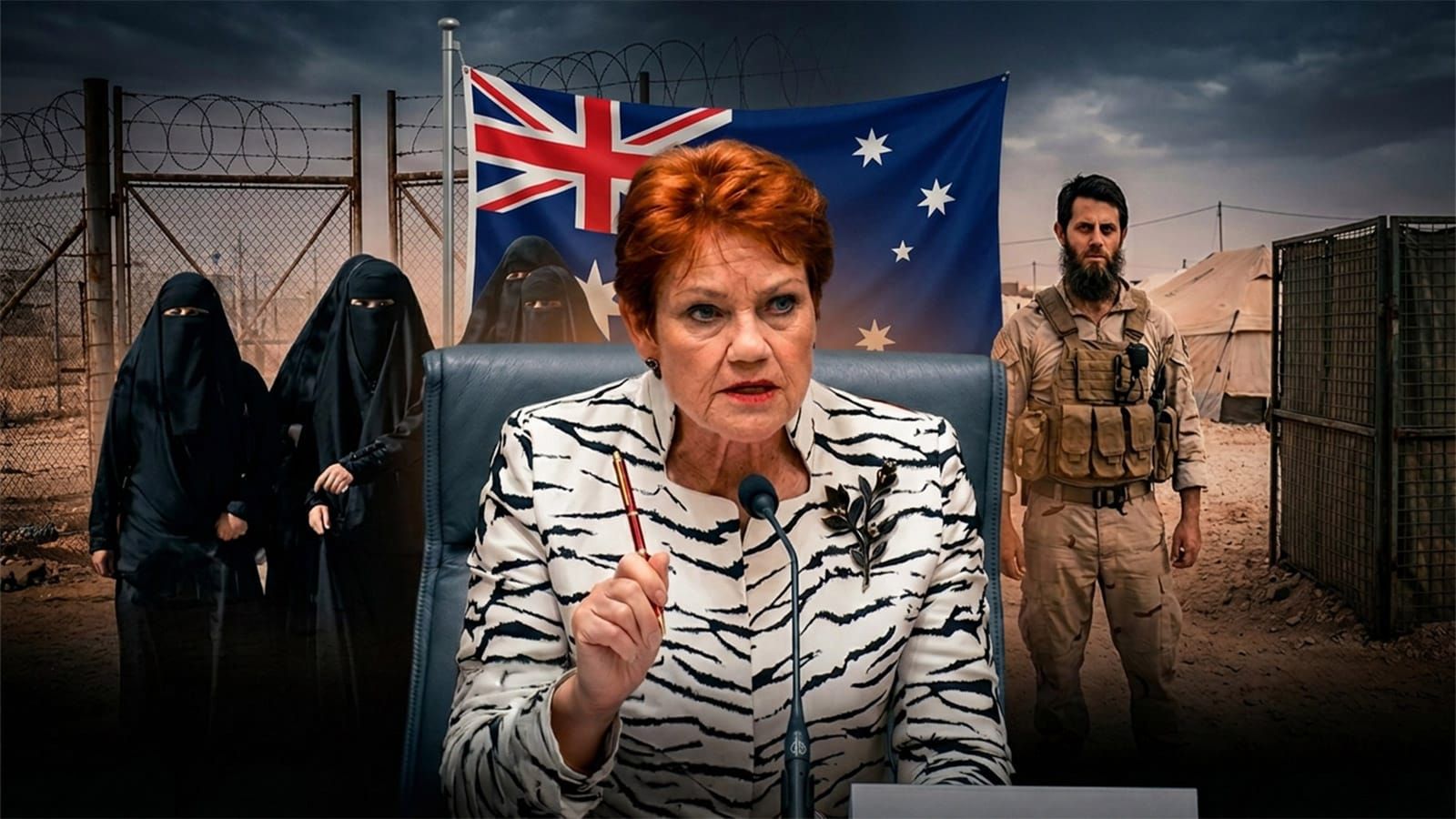 Pauline Hanson writes the bill banning ISIS fighters for good as Burke admits the door is open