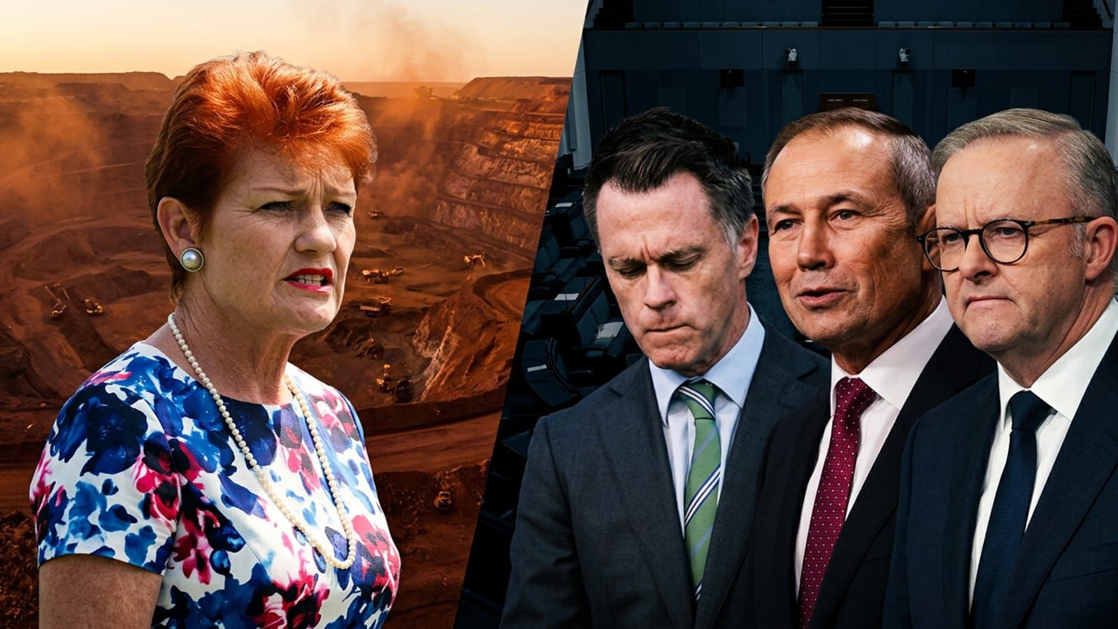 Pauline Hanson Tells Eastern States to Start Mining Instead of Draining WA’s GST Share