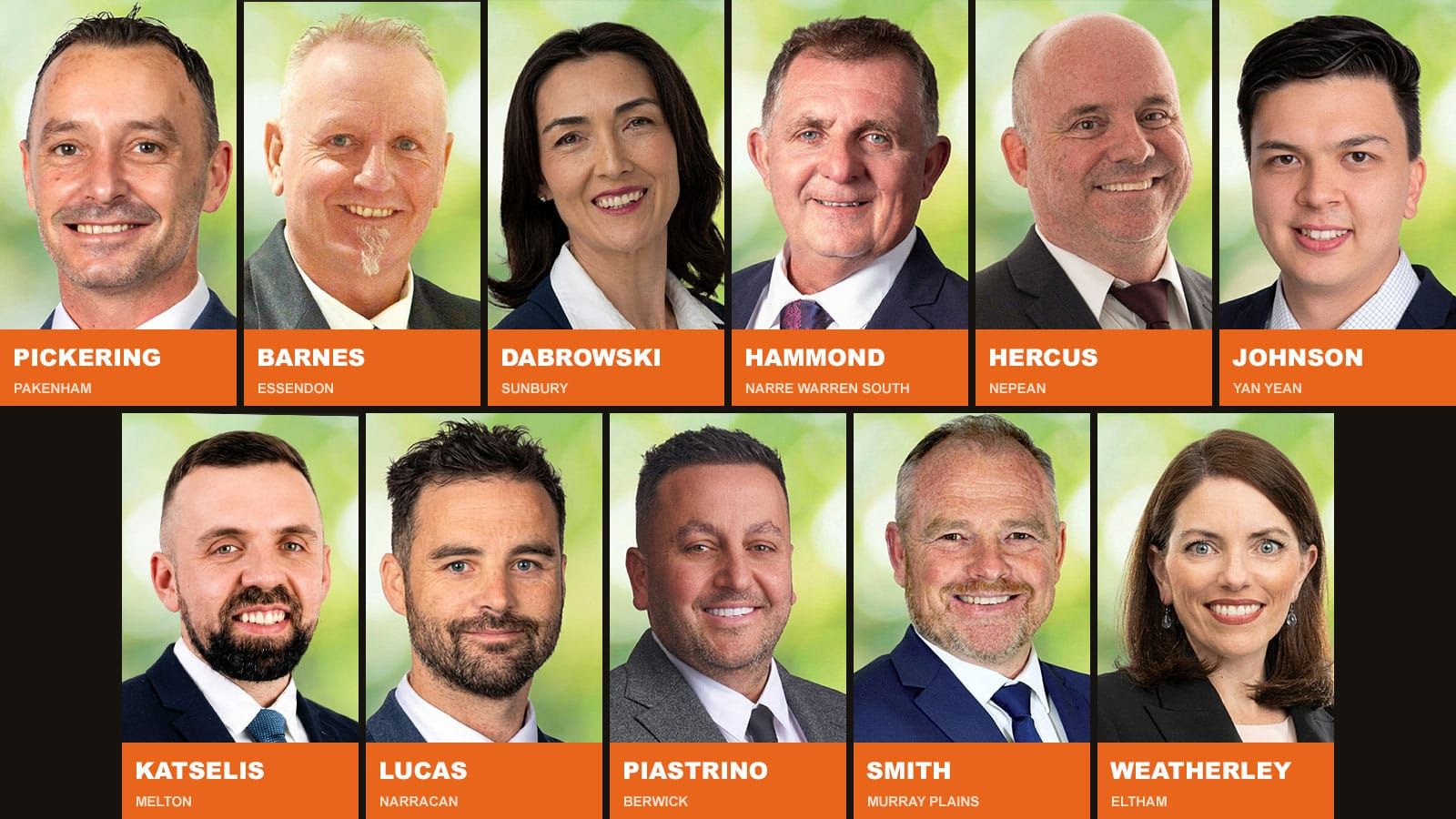 Lower House Candidates: VIC Election 2026