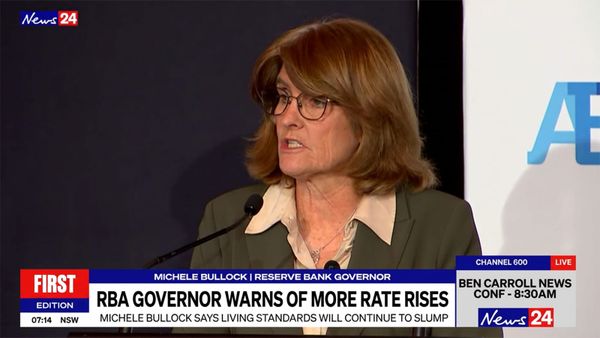 Michele Bullock puts a fourth rate rise on the table, Tim Wilson says Labor's spending did it