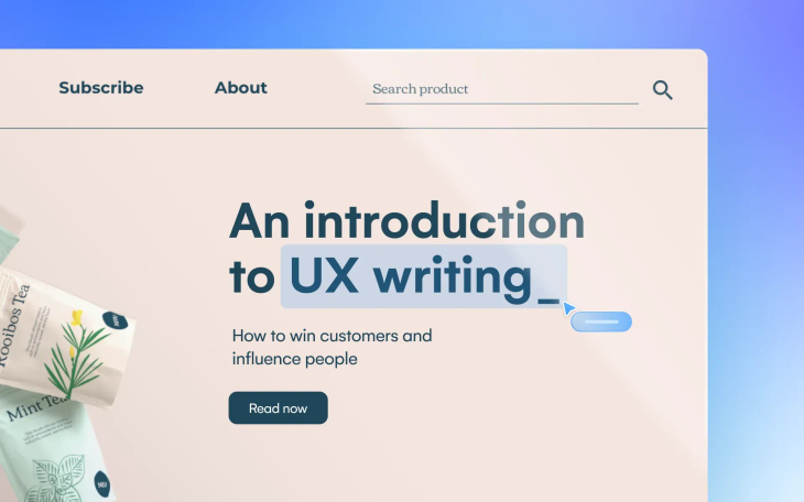 An introduction to UX writing