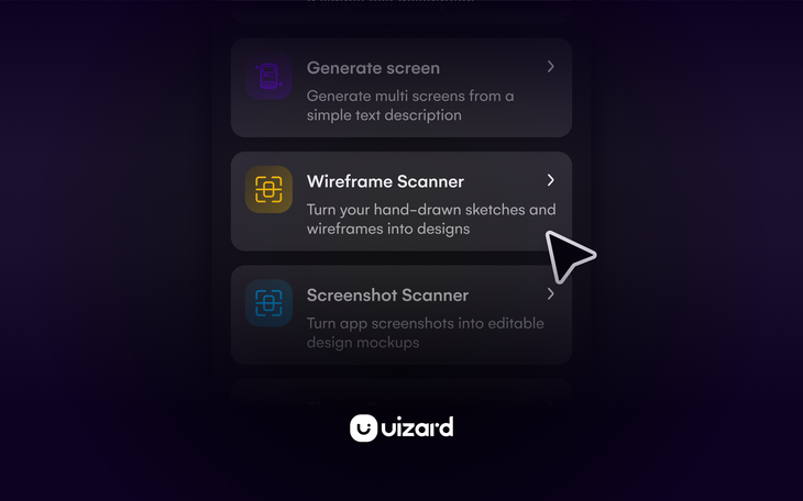How to use Uizard's Wireframe Scanner