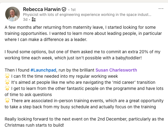 A lovely surprise on Monday