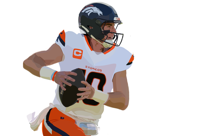 Denver Broncos Bo Nix had an Elite Negative Play Rate in 2025