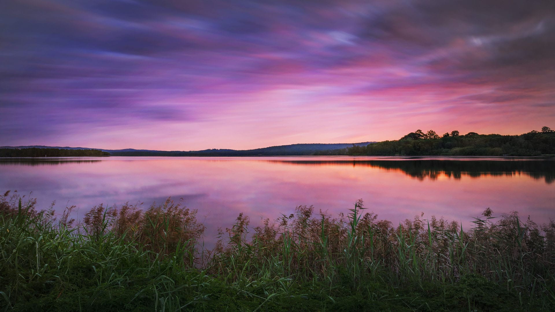 Clarence River at sunset