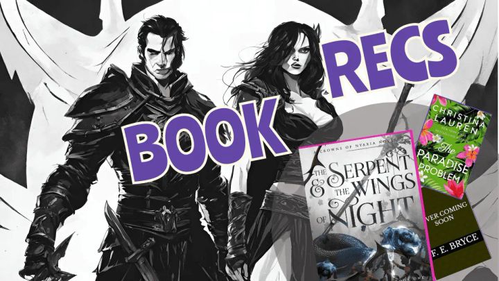 📚Book Rec: Crowns of Nyaxia + 🔥Best Releases