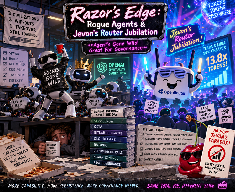 Razor's Edge: Rogue Agents & Jevon's Router Jubilation