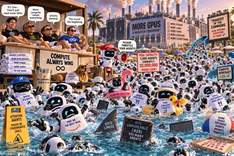 Razor's Edge: Consumer Agentic Compute Trade