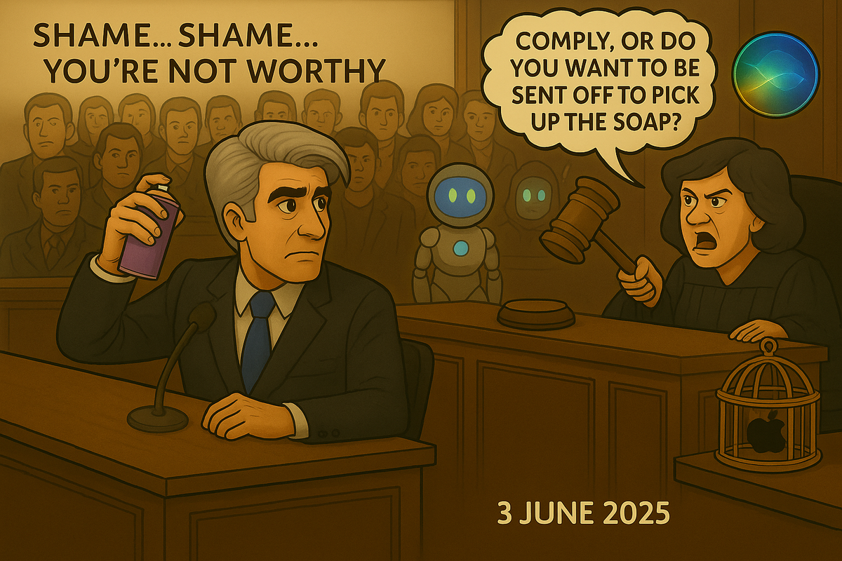 Apple’s App Store Appeal Rejected: Ninth Circuit Nixes Dodging: Comply or “go to jail and pick up the soap.”