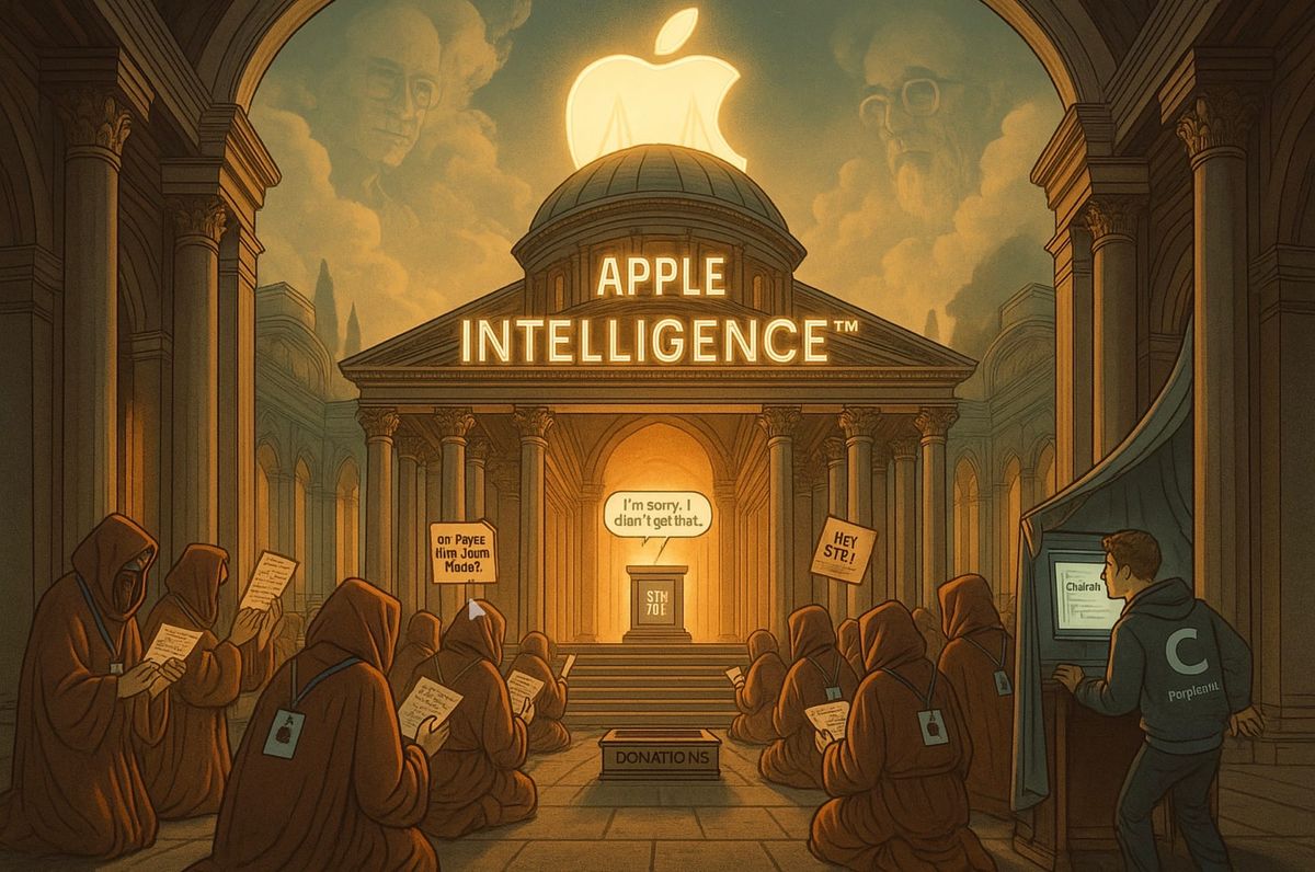 Apple’s 15-Year AI Odyssey: From Siri’s Promise to “Apple Intelligence.” Featuring Siri, the world’s first backwards-evolving assistant now aged -15.
