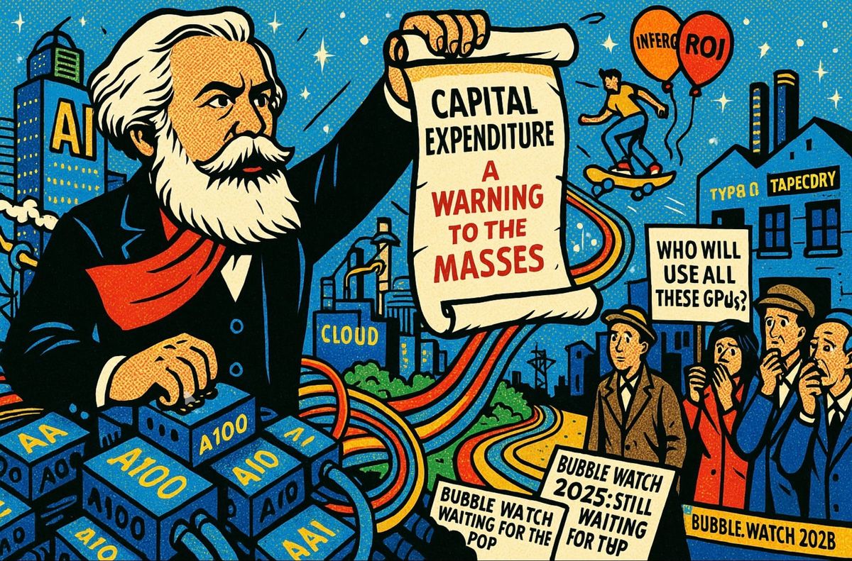 “AI CapEx Is Doom!” The Great AI Tech Panic, Served with a Side of Pie Charts and Perspective.