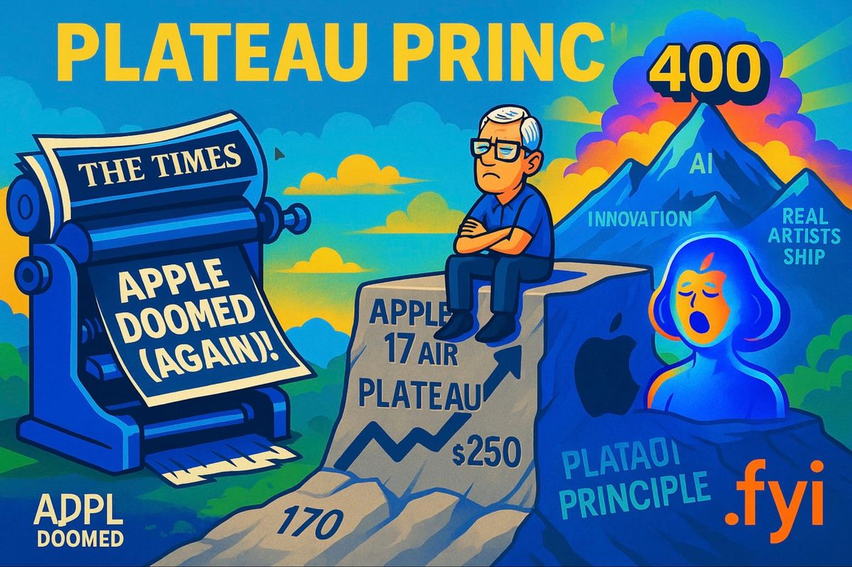 Apple’s “Plateau™ Principle.” The Doomsday Cycle, Lazy Journalism, and the Real Test for 2027’s $400 target