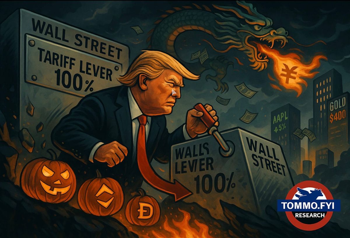 Crypto Crash and Tariff Tantrums Round 3: Halloween Came Early On Friday, 10th October 2025: China Tells Trump “May You Live In Interesting Times.”