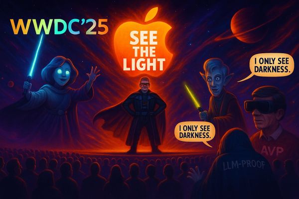 POST-WWDC25: Dissonance Engine in Full Force. Battle of the Analysts, and a future at a paradigm shift moment.